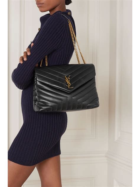 borsa lou lou ysl nera|Loulou Handbags Collection for Women .